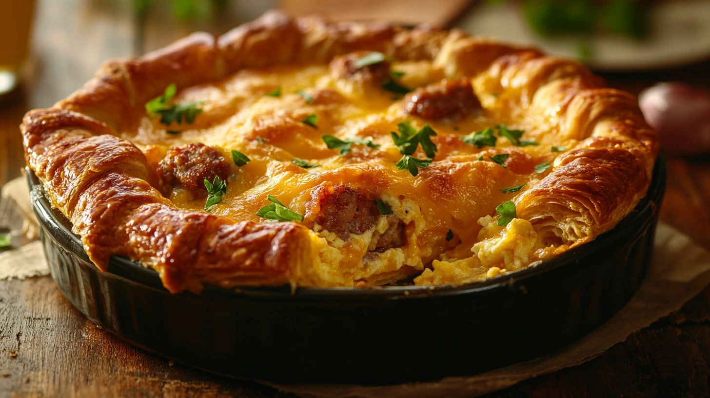 amazing crescent roll breakfast