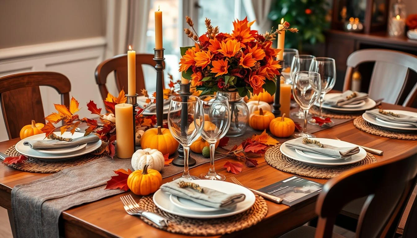 Thanksgiving dinner table decoration ideas