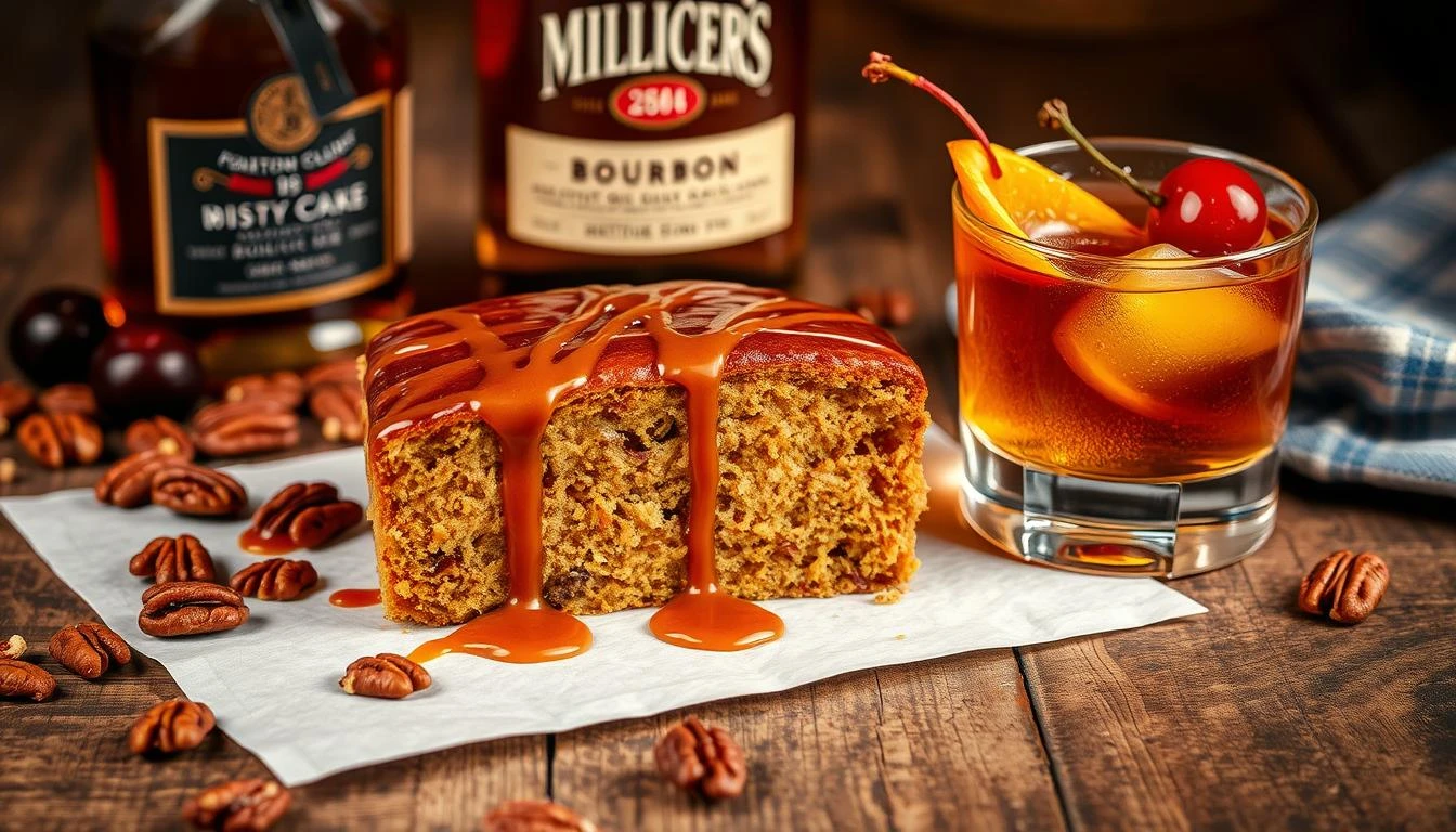 Decadent Whisky Cake Elevate Your Old Fashioned Drink