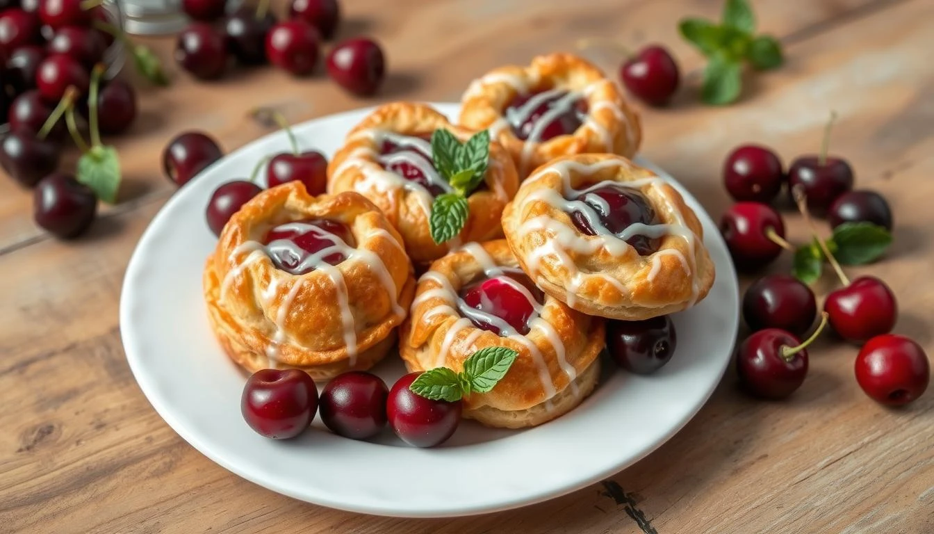 Easy Cherry Puff Pastry Dessert Recipes