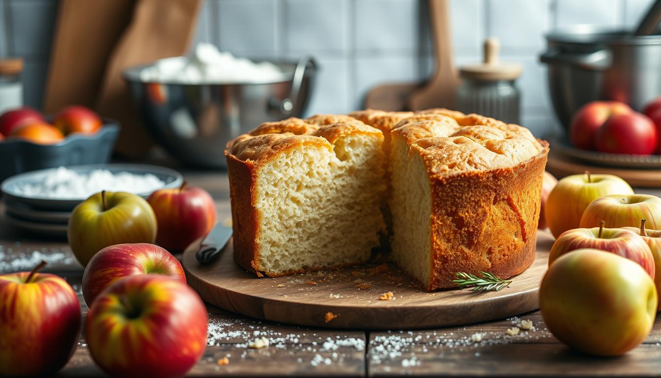 Invisible Apple Cake