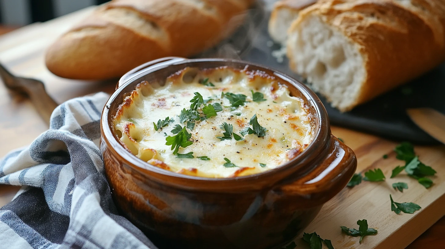 Creamy Alfredo Lasagna Soup