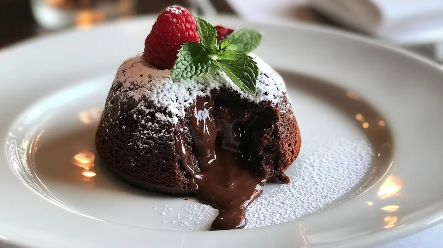 Decadent Molten Chocolate Lava Cake