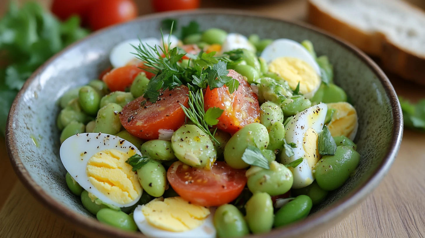 Edamame Egg Salad - A Nutritious and Satisfying Lunch