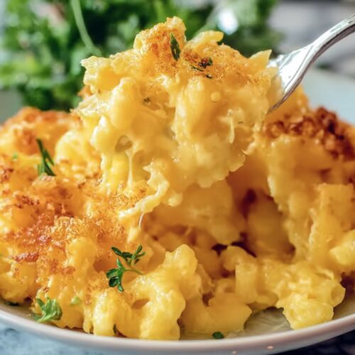 air fryer mac and cheese