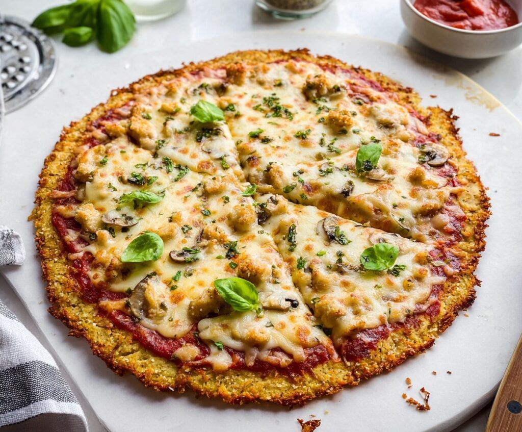Chicken Crust Pizza