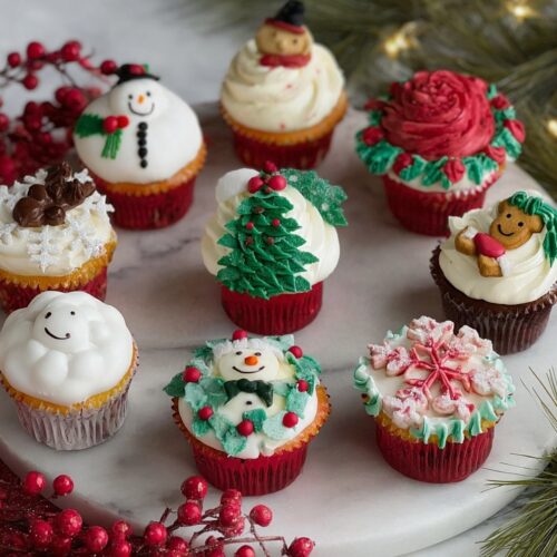 christmas cupcakes