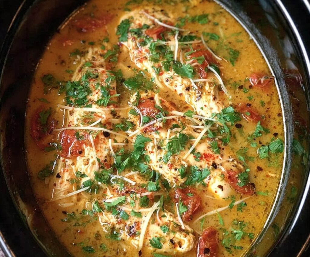 Crockpot Marry Me Chicken Soup