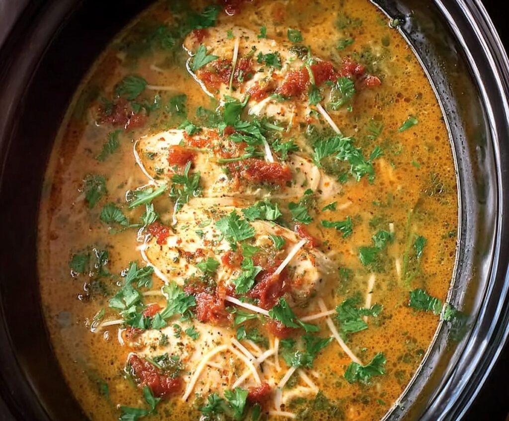 Crockpot Marry Me Chicken Soup