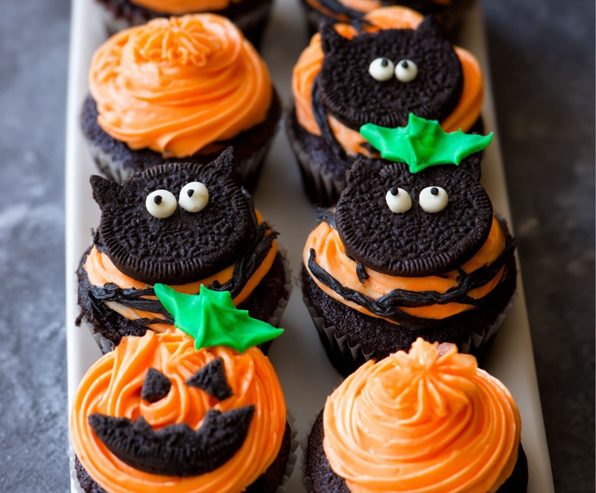 Easy Halloween Cupcakes