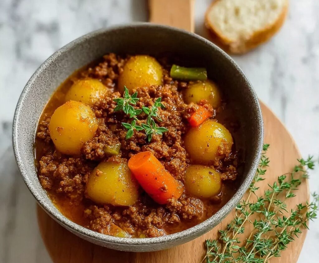 Ground Beef Stew
