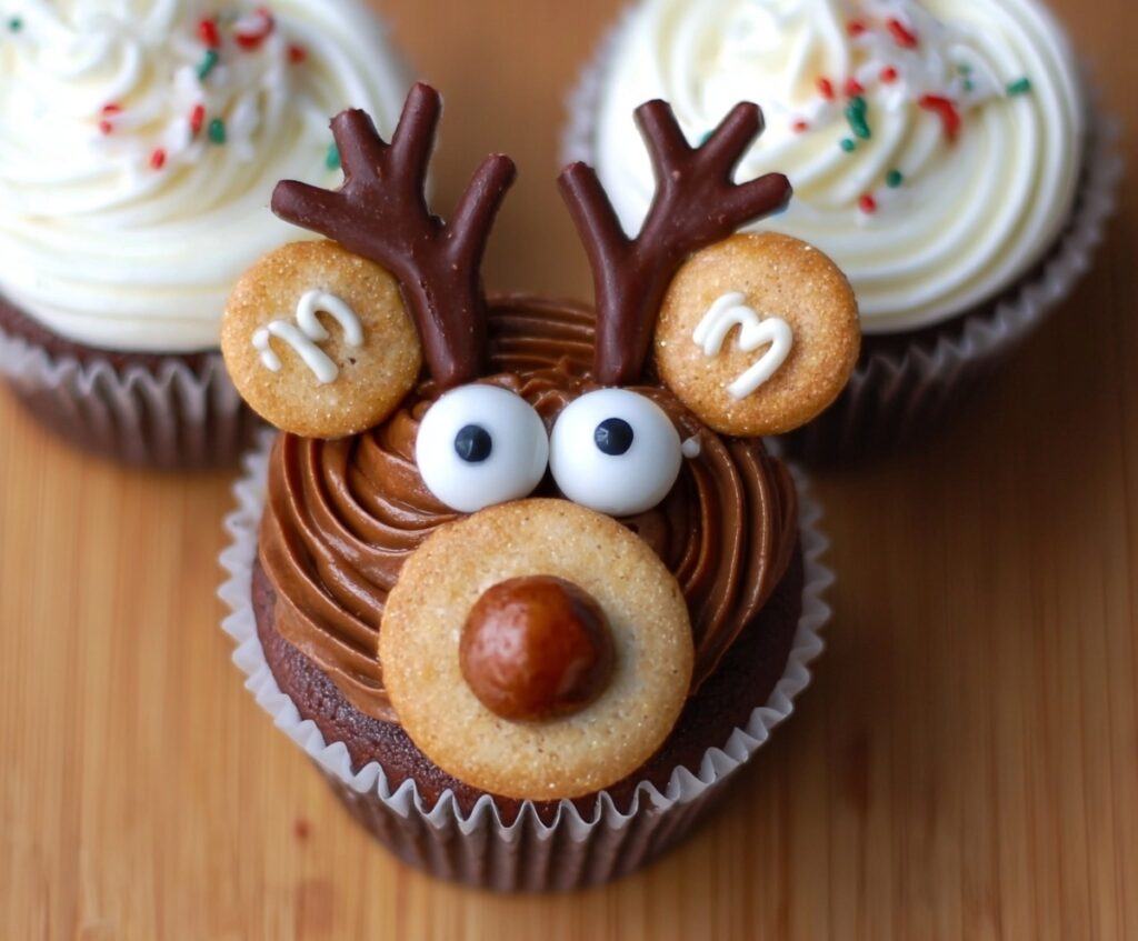 reindeer cupcakes