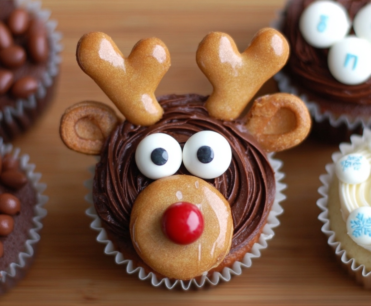 reindeer cupcakes