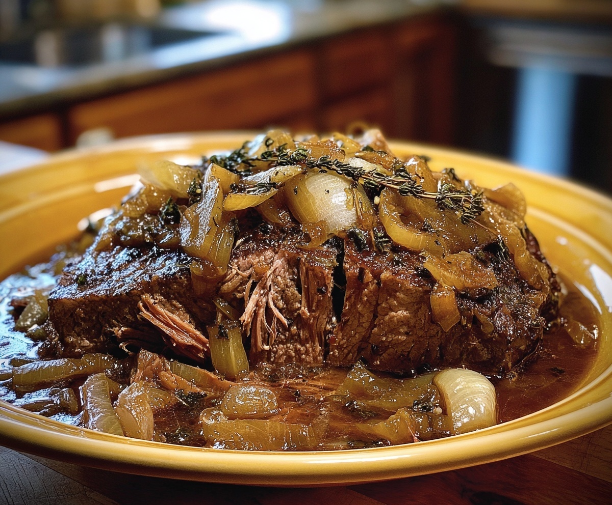 french onion pot roast