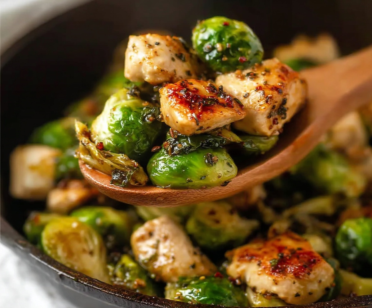 Best Brussels Sprouts and Chicken