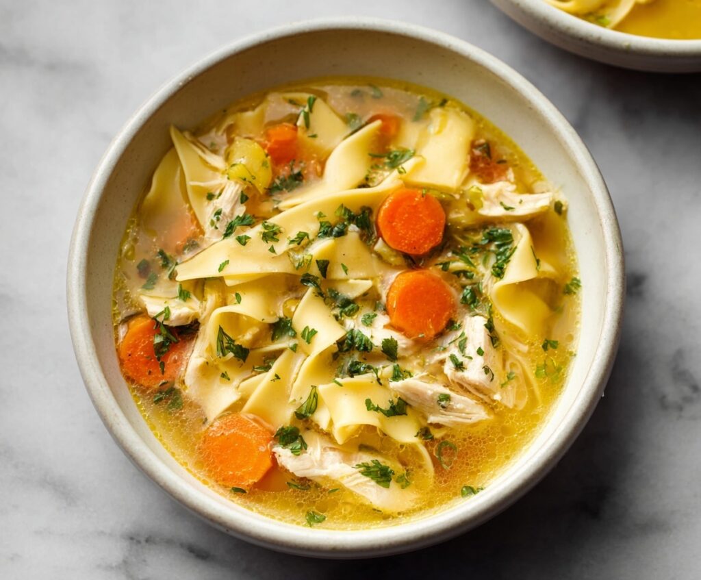 Chicken noodle soup