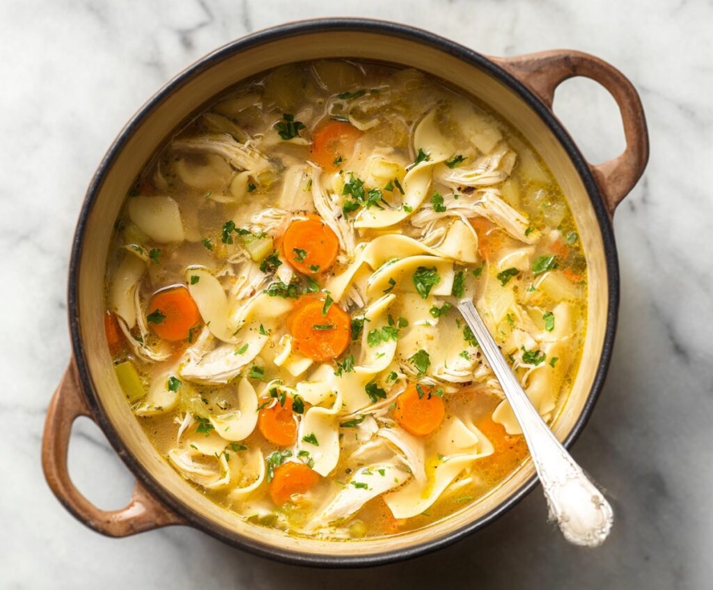 Chicken noodle soup