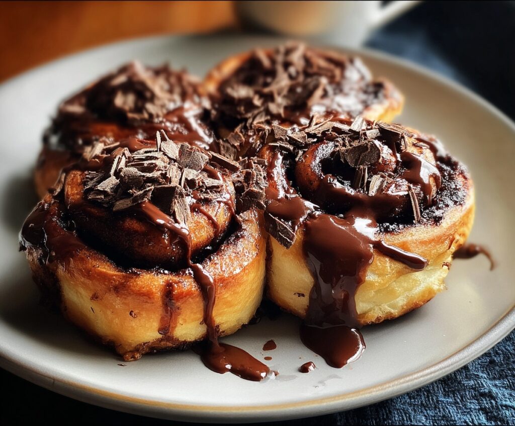 Chocolate Cinnamon Rolls
