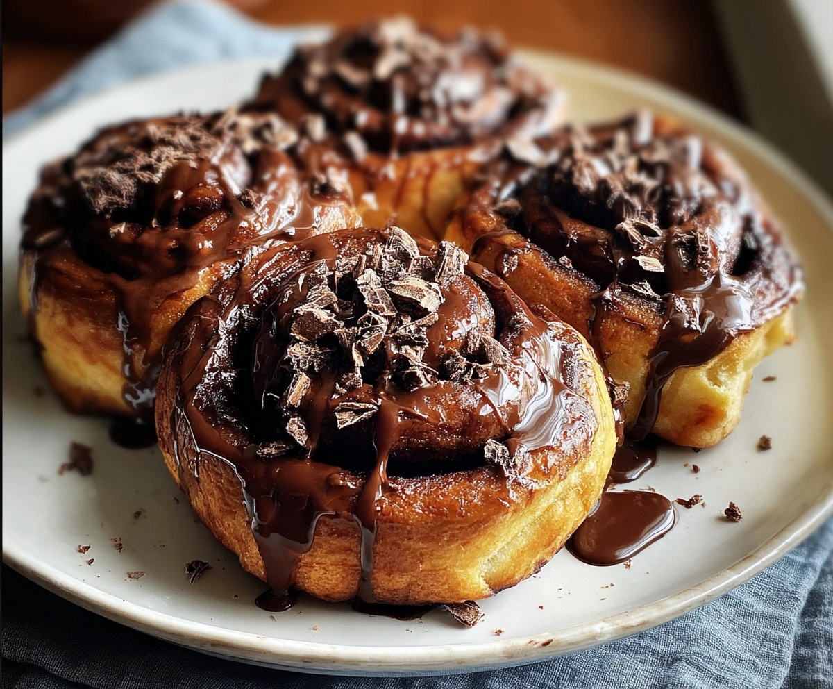 Chocolate Cinnamon Rolls