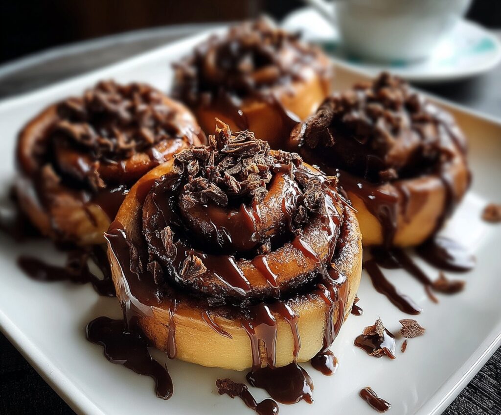 Chocolate Cinnamon Rolls
