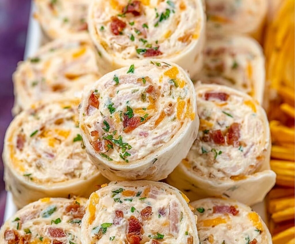 crack chicken pinwheels