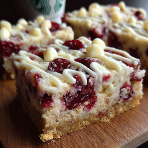 Cranberry Bliss Bars Starbucks