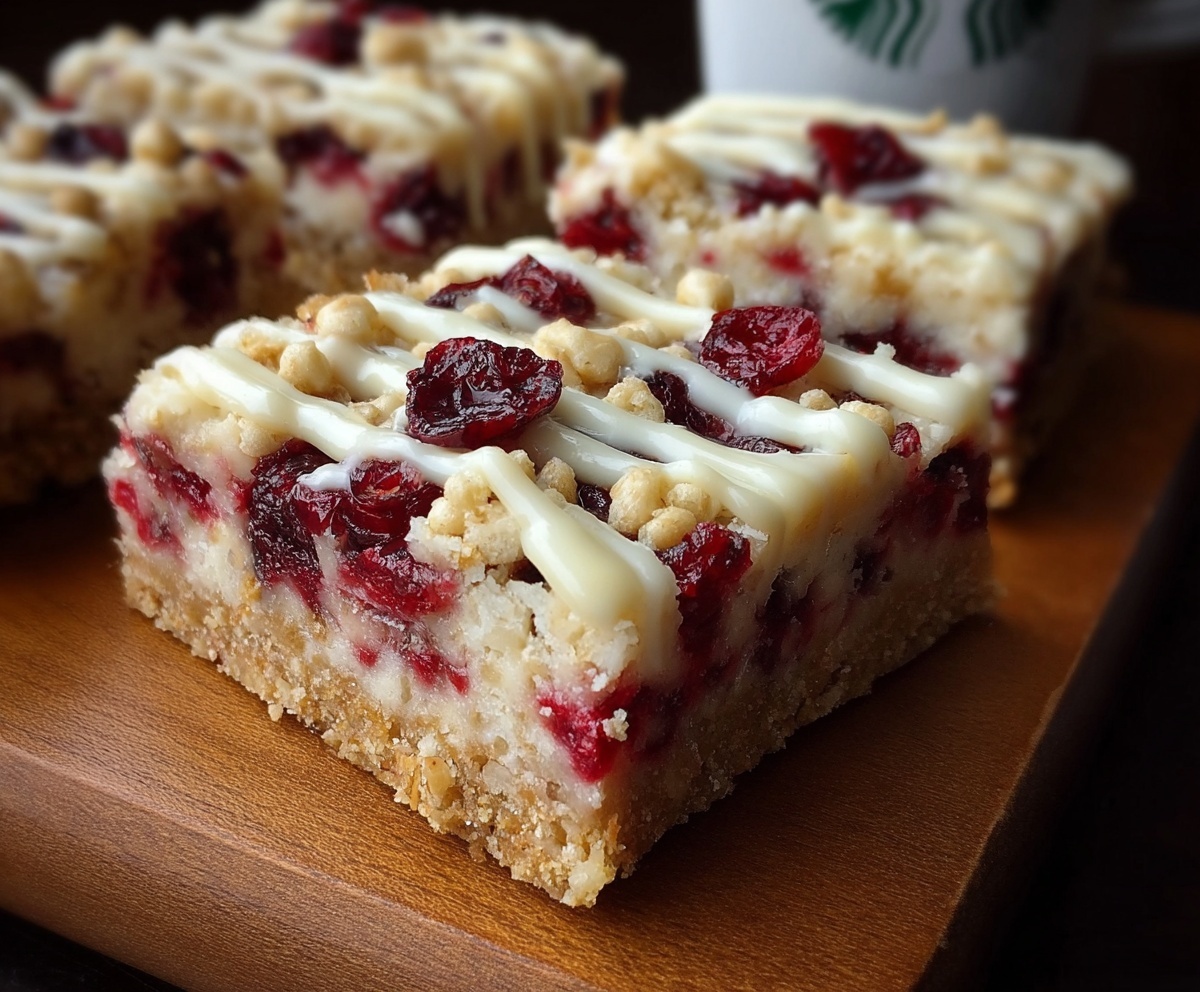 Cranberry Bliss Bars Starbucks
