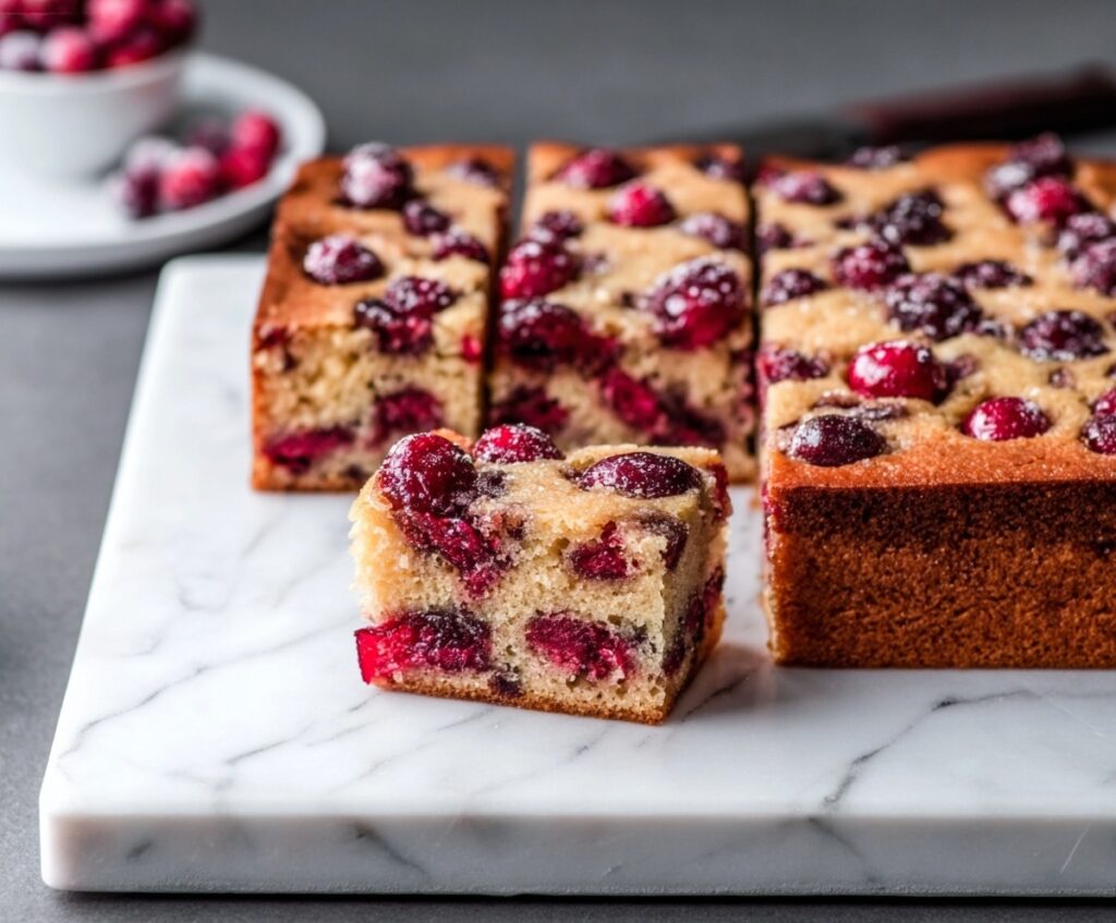 Cranberry Christmas Cake