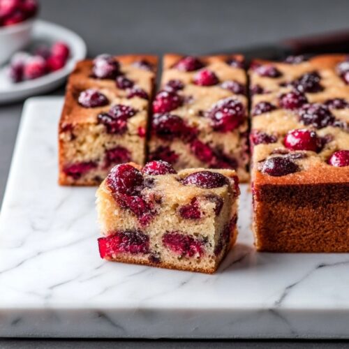 Cranberry Christmas Cake