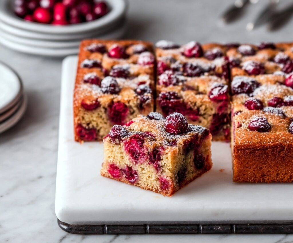 Cranberry Christmas Cake