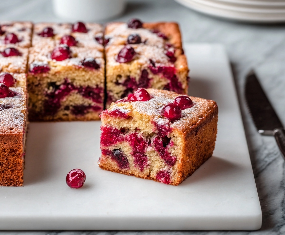 Cranberry Christmas Cake