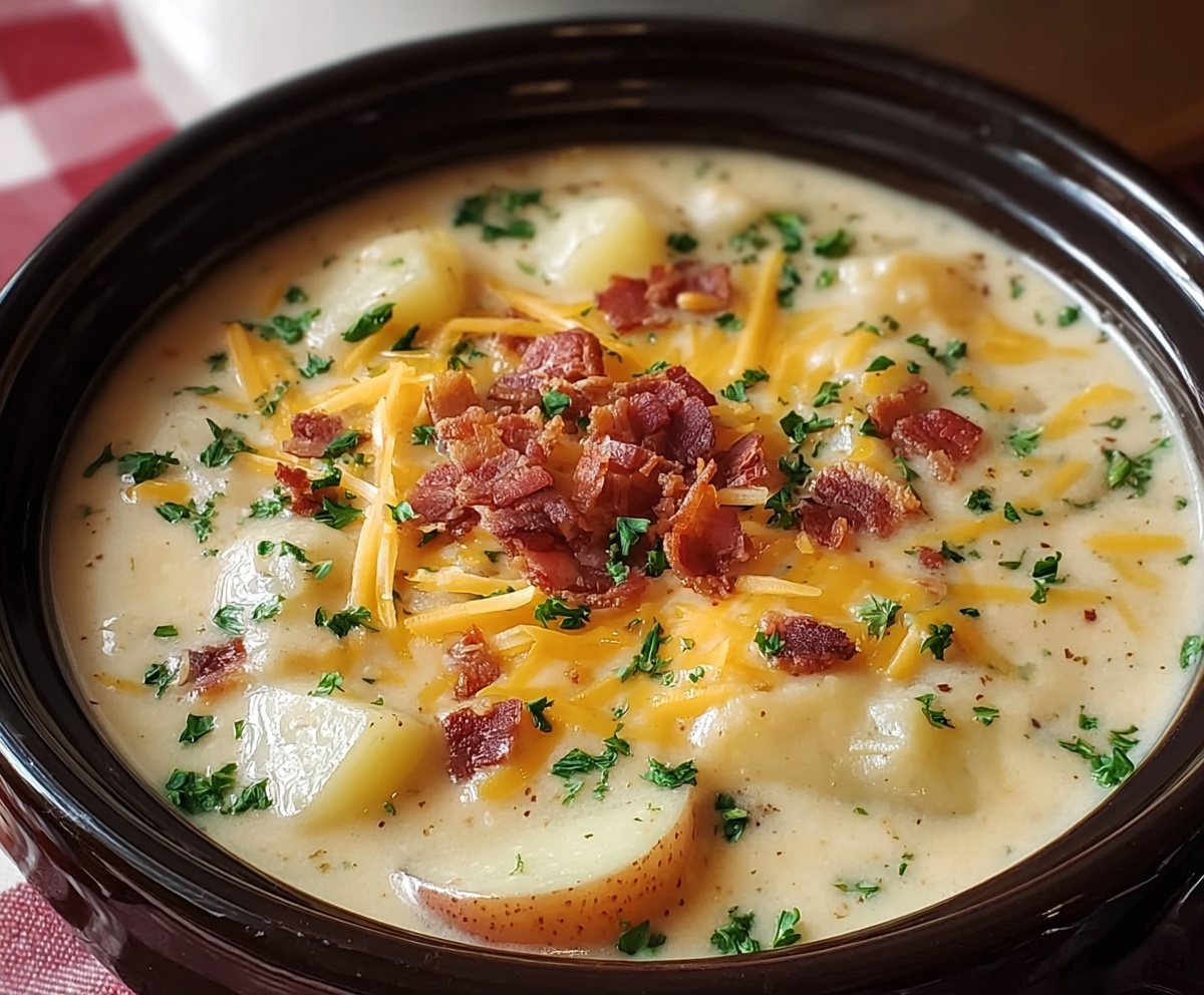 Crock Pot Crack Potato Soup