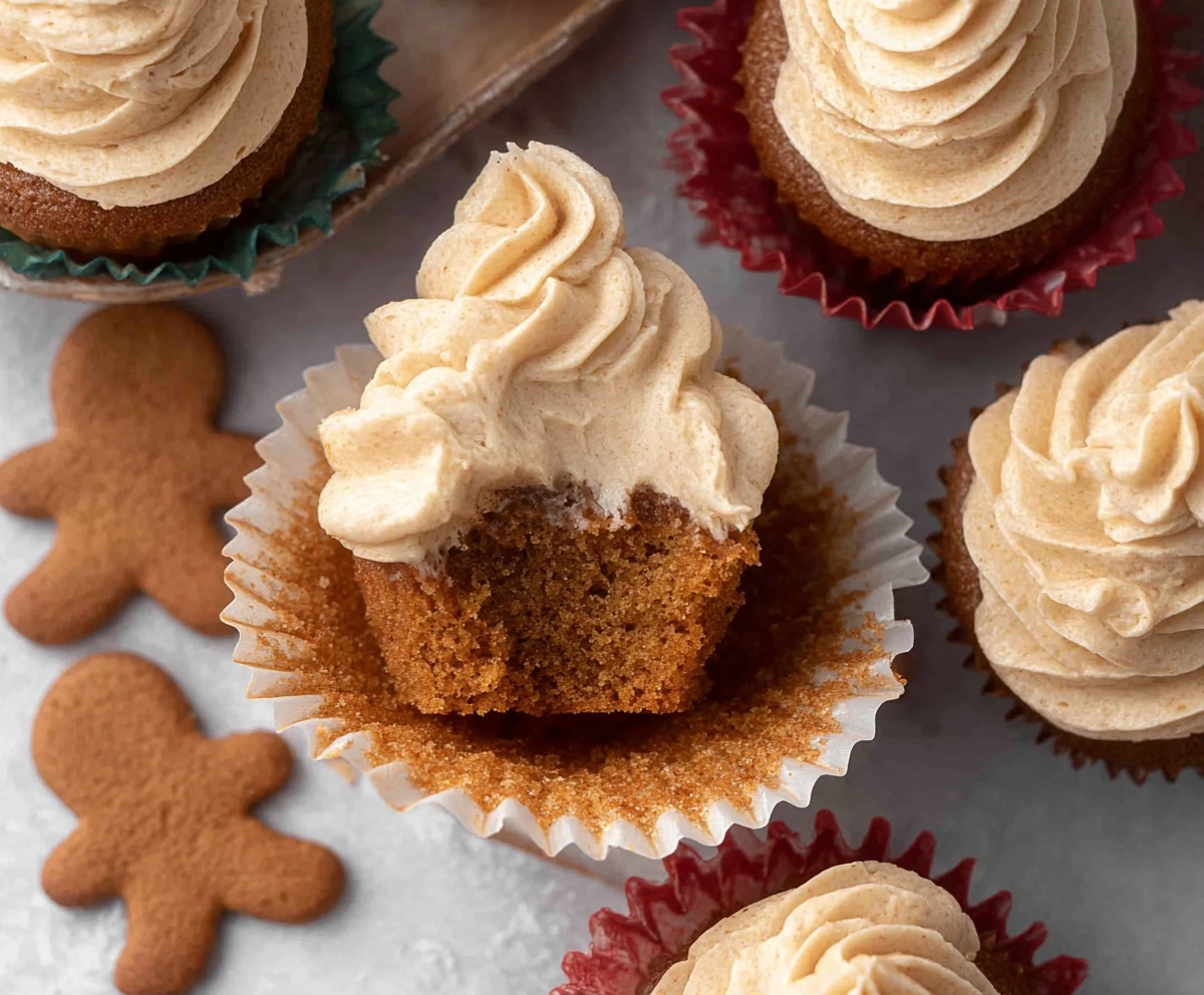 Gingerbread Cupcakes
