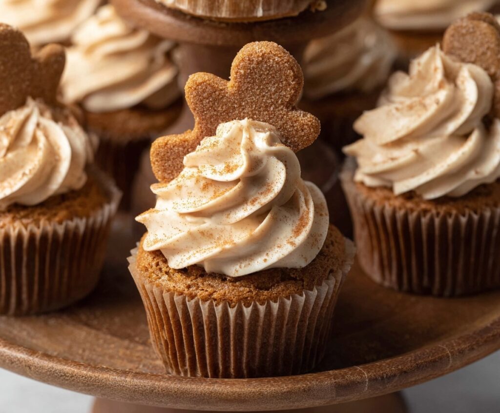 Gingerbread Cupcakes
