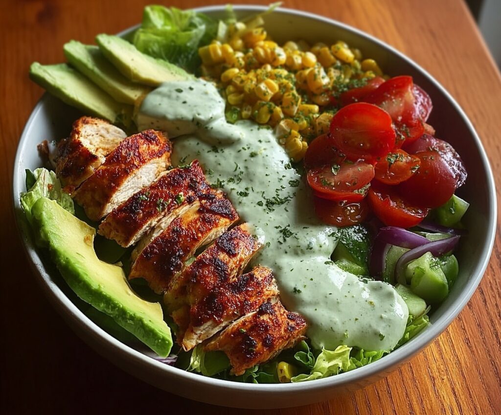 Grilled Chicken Avocado Power Bowl