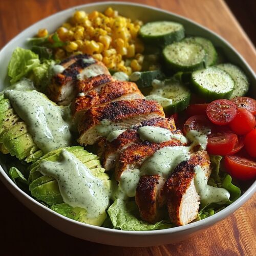 Grilled Chicken Avocado Power Bowl