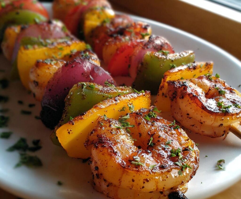  Grilled Shrimp Kabobs