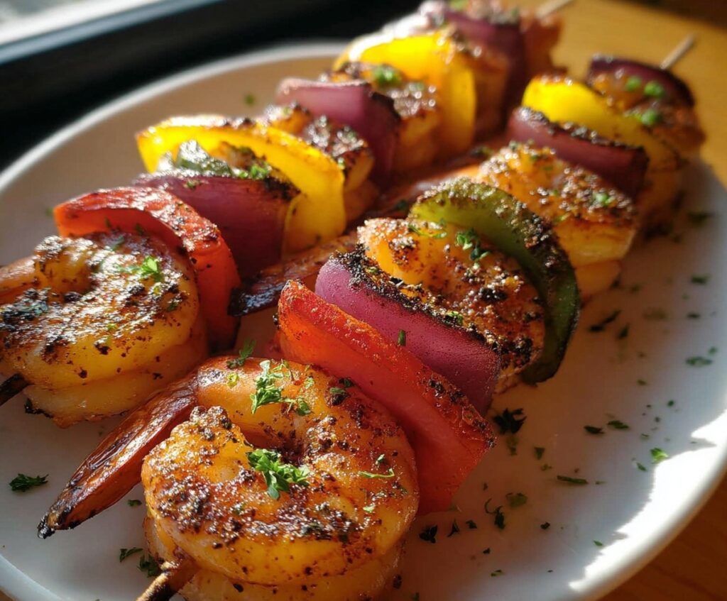  Grilled Shrimp Kabobs