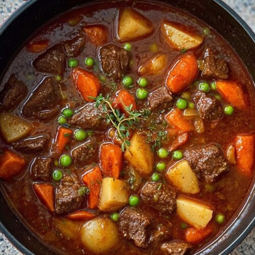 Homemade Stovetop Beef Stew