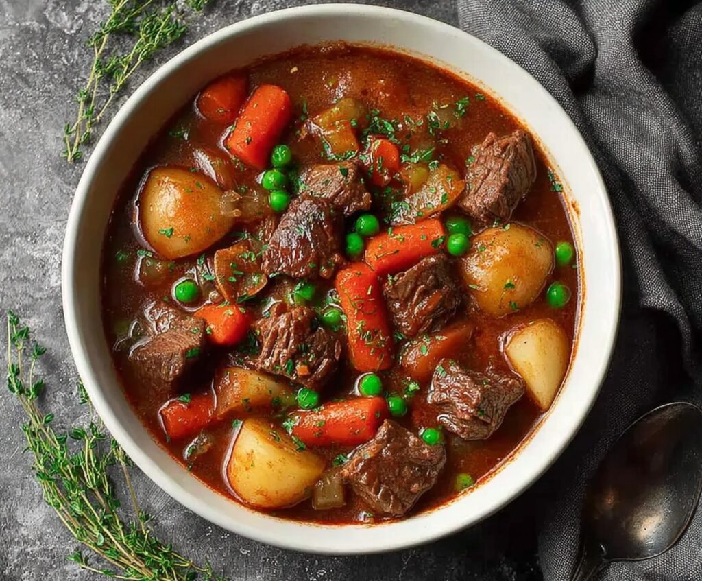 Homemade Stovetop Beef Stew