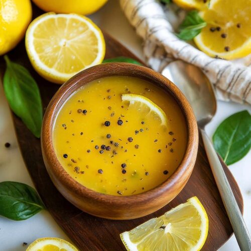 lemon vinaigrette dressing