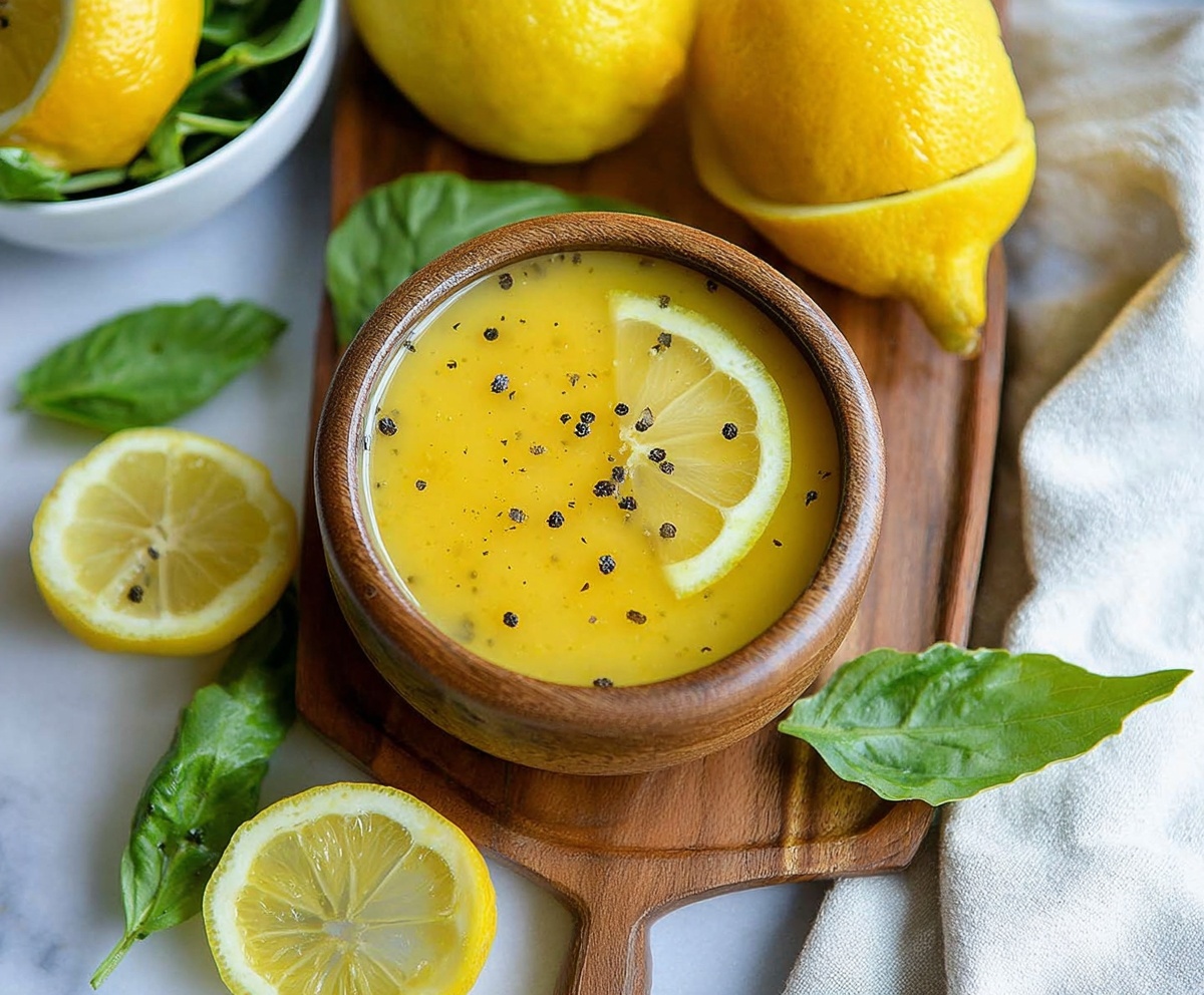 lemon vinaigrette dressing