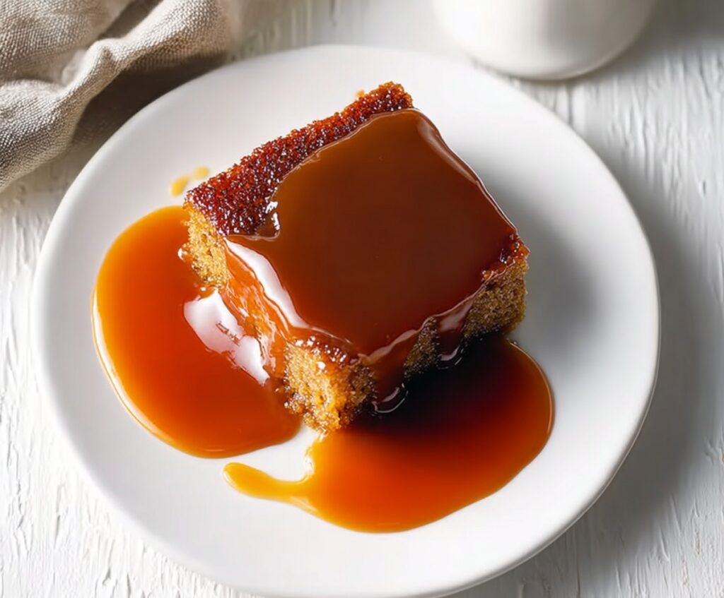 moist sticky toffee pudding without dates