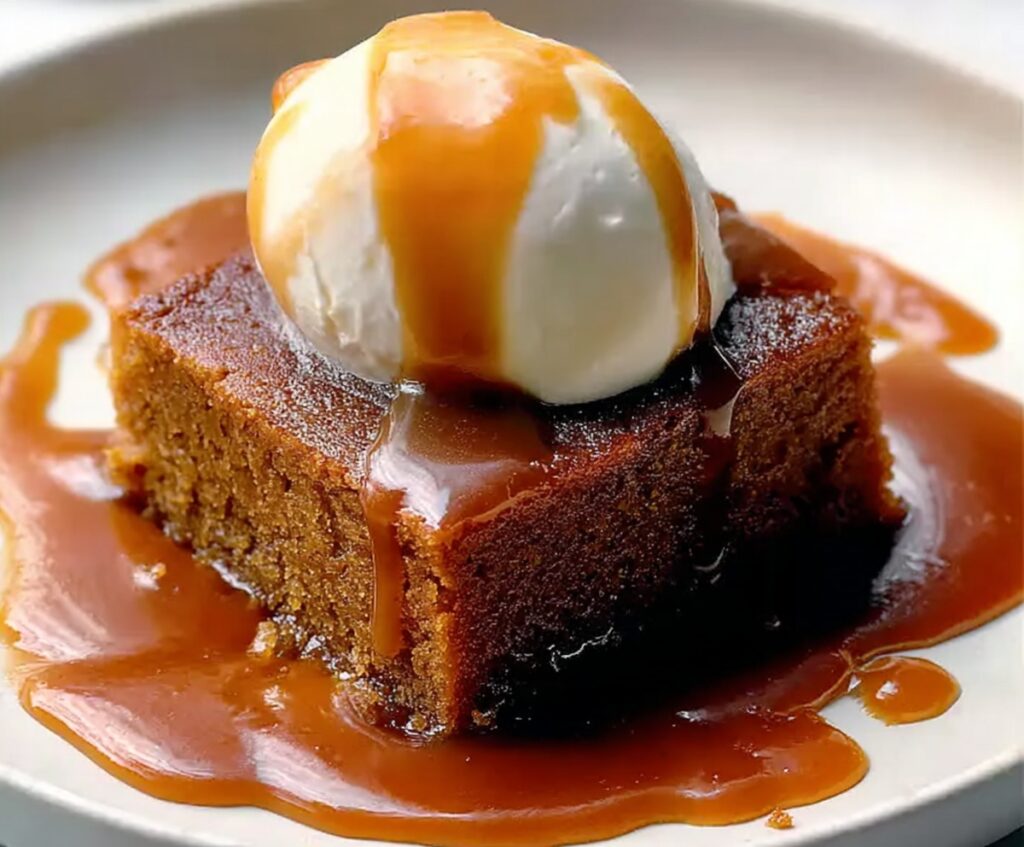 moist sticky toffee pudding without dates