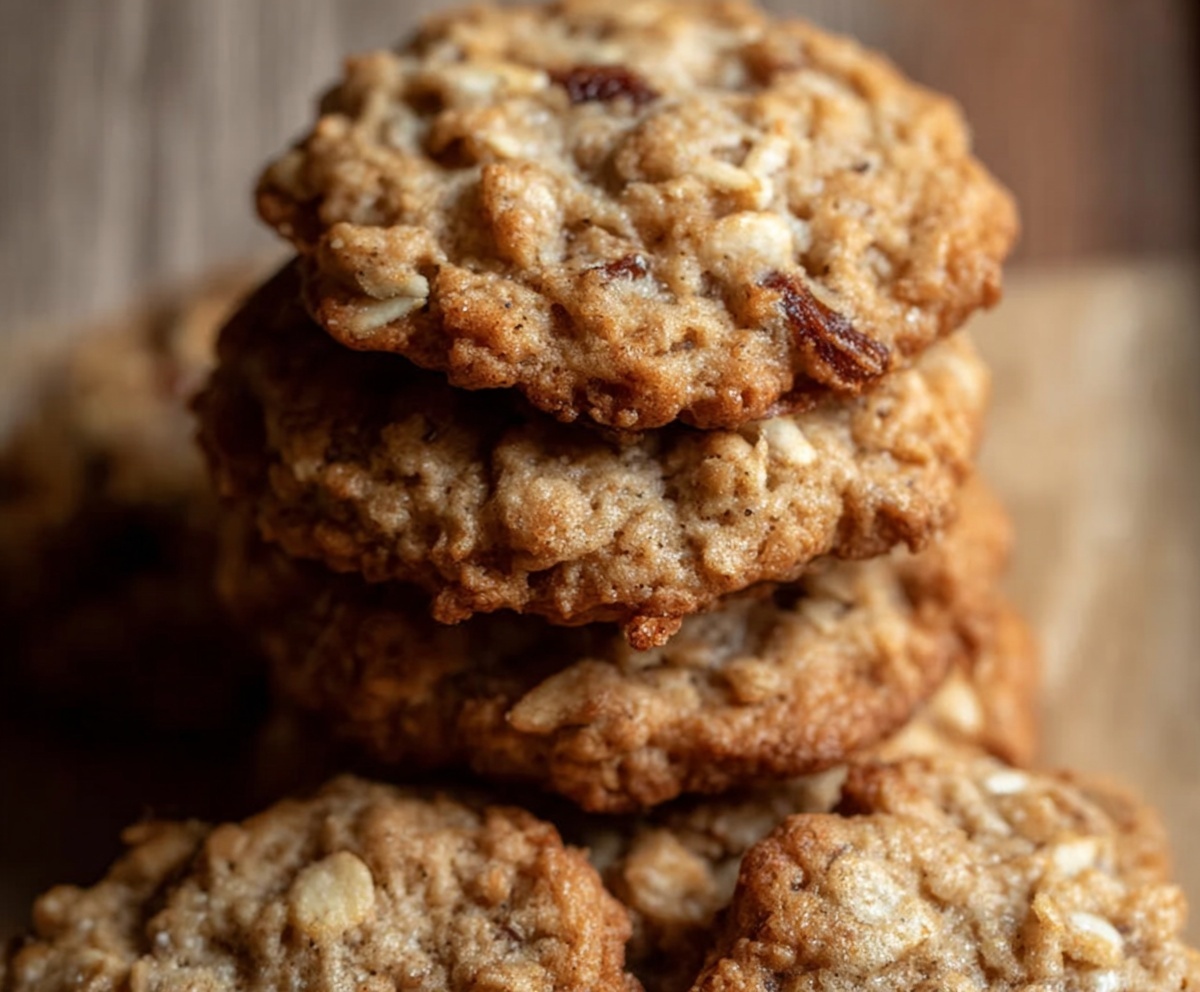 Quick Salty Caramel and Pecan Oatmeal Cookies