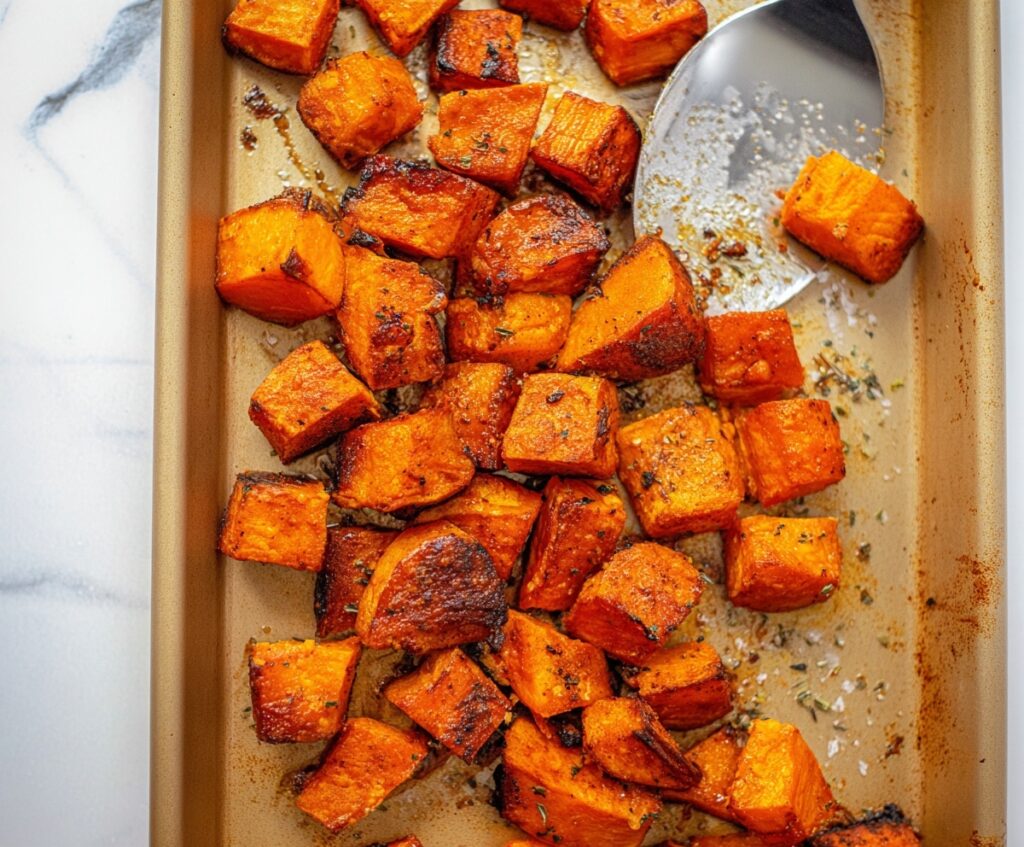 roasted sweet potatoes