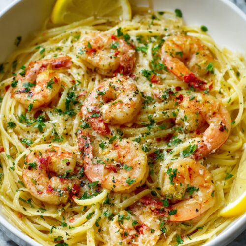 Shrimp Scampi Pasta