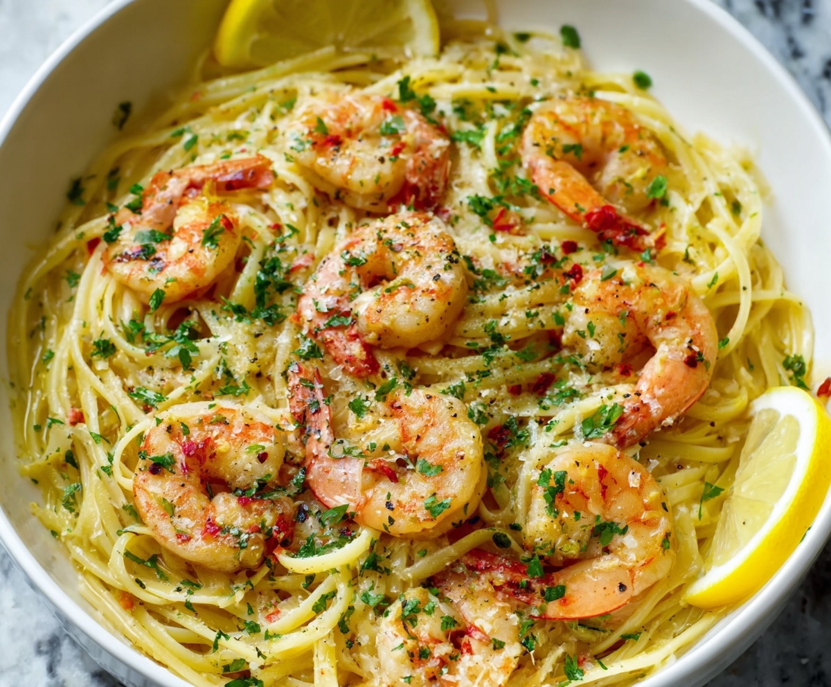 Shrimp Scampi Pasta