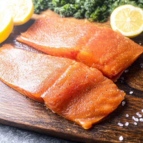 smoked salmon