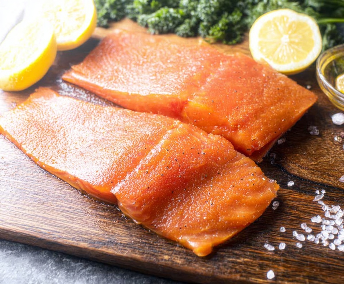 smoked salmon